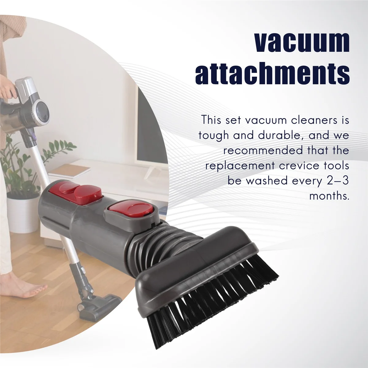 6 قطع غيار لـ Dyson V11 V10 V8 Absolute/ V8 Animal/ V7 V6، DC59، DC44، مكنسة كهربائية مطلقة خالية من الحبل