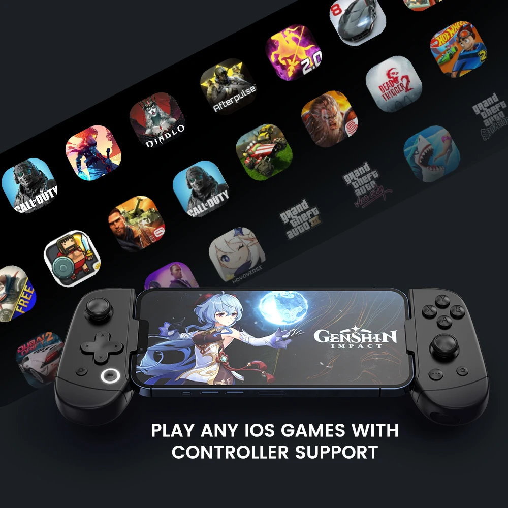 Imagem -05 - Leadjoy Telefone Gamepad para Iphone Controlador para Apple Iphone Jogos na Nuvem Xbox Game Pass Stadia Xcloud Geforce Agora M1b