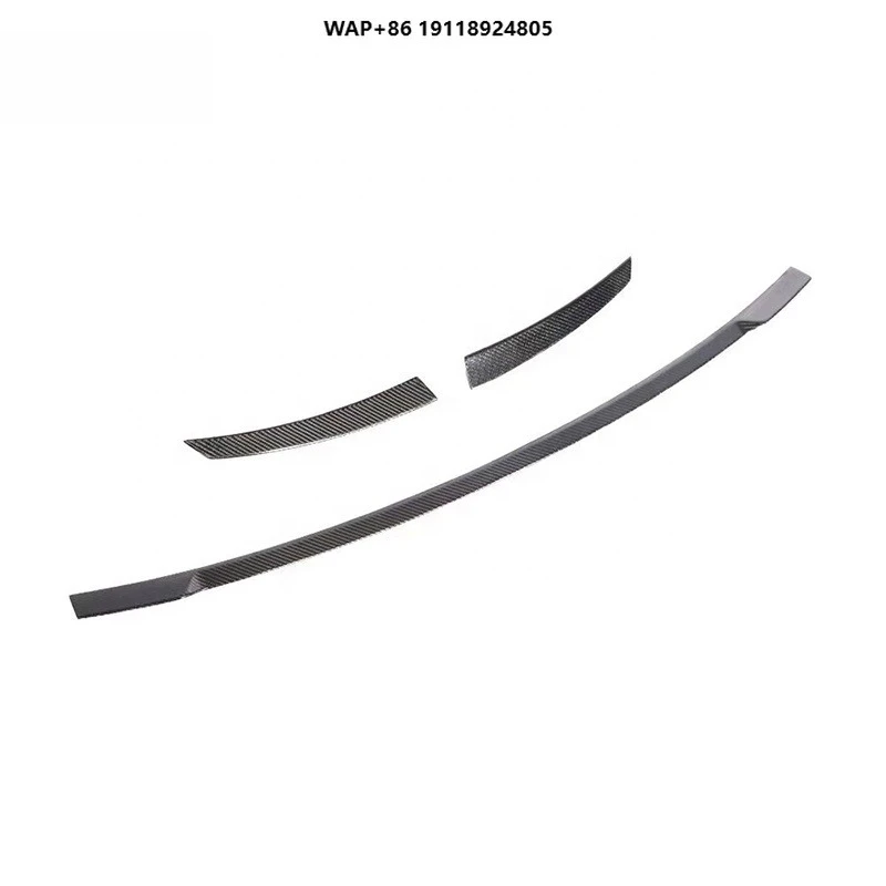 

3 Pieces R8 V8 V10 Customized Auto Carbon Fiber Rear Wing for 2016-2019