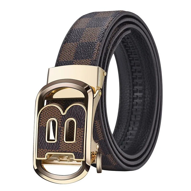 Cintura da uomo di marca di lusso Cinture famose di design aziendale in pelle di alta qualità per uomo Cintura jeans Cintura con fibbia in metallo maschile