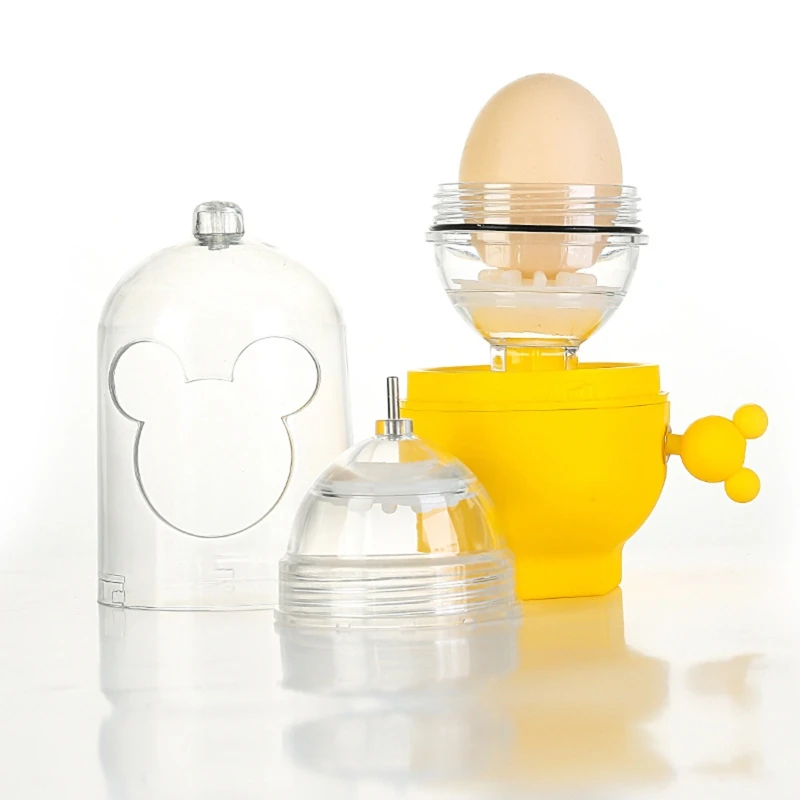  Manual Egg Shakers Egg White and Yolk Spin Mixers Hand Egg Scrambler Plastic Material for Making Hard Boiled Golden Eggs