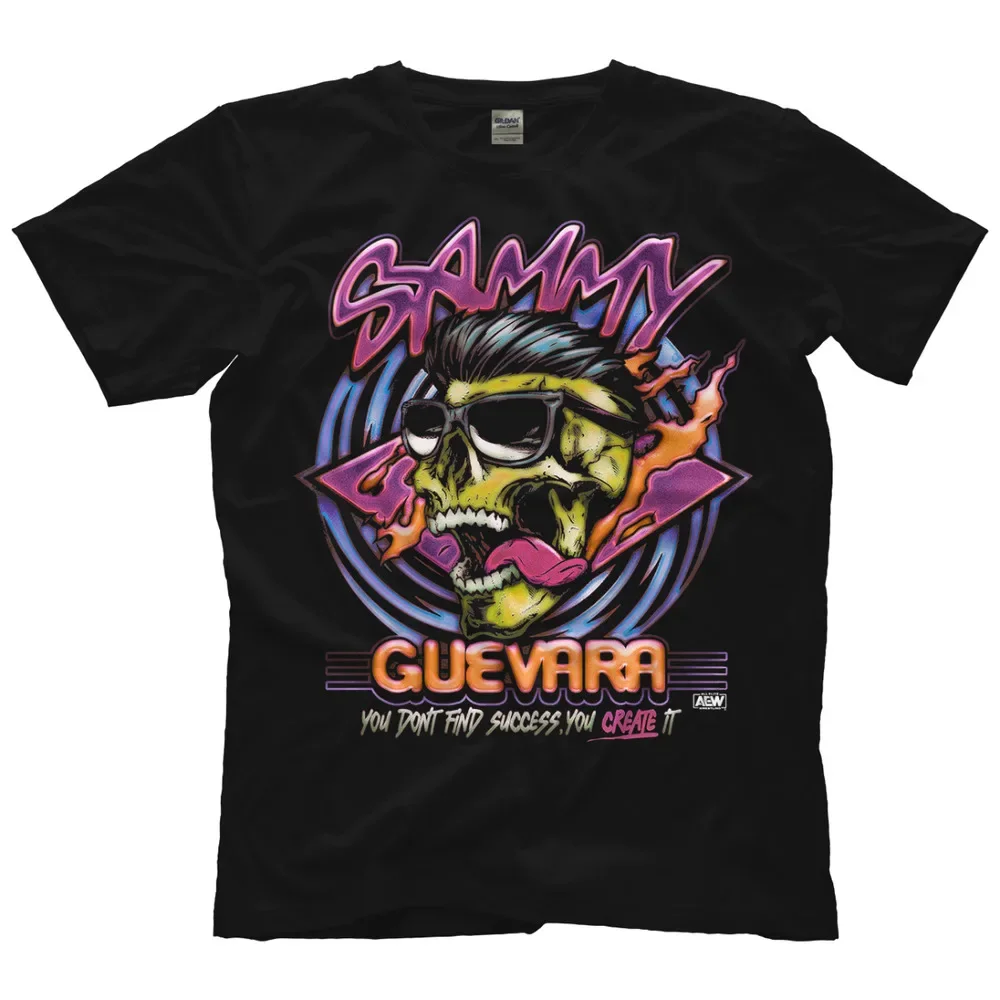 Sammy Guevara - Create It AEW Official T-Shirt Tees Y2K tops Unisex Summer Short Sleeve