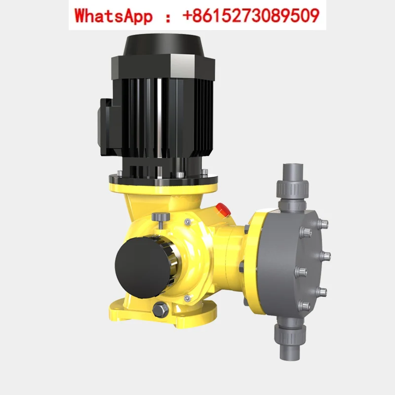 

GM diaphragm metering pump is acid-alkali resistant, corrosion-resistant, adjustable, and leak-free