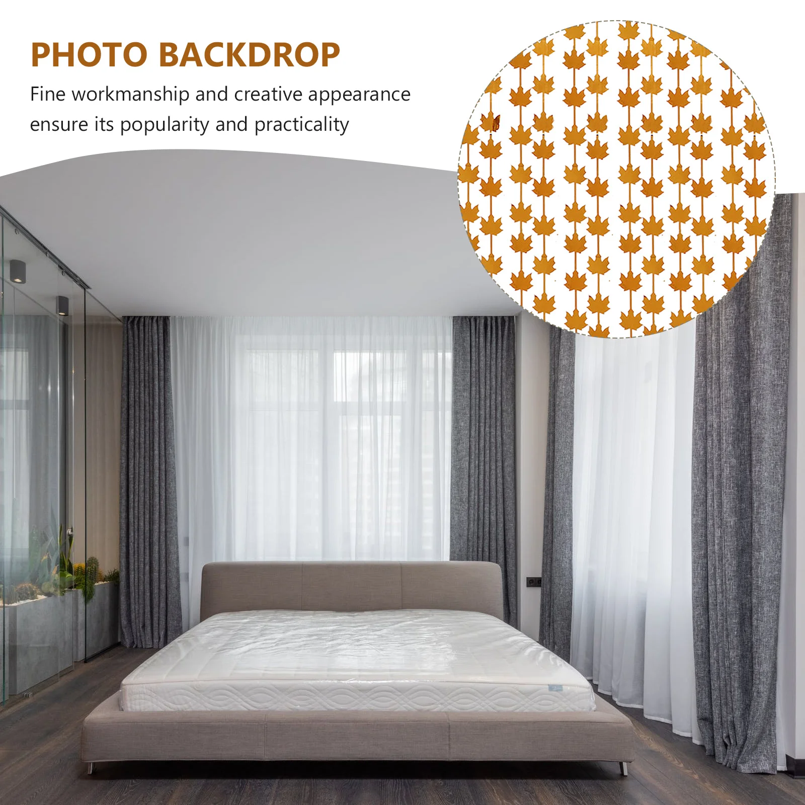 2 قطعة ستارة باب عيد الشكر مادة الحيوانات الأليفة ديكور المنزل زينة الحفلات ستارة باب عيد الشكر خلفية الصورة