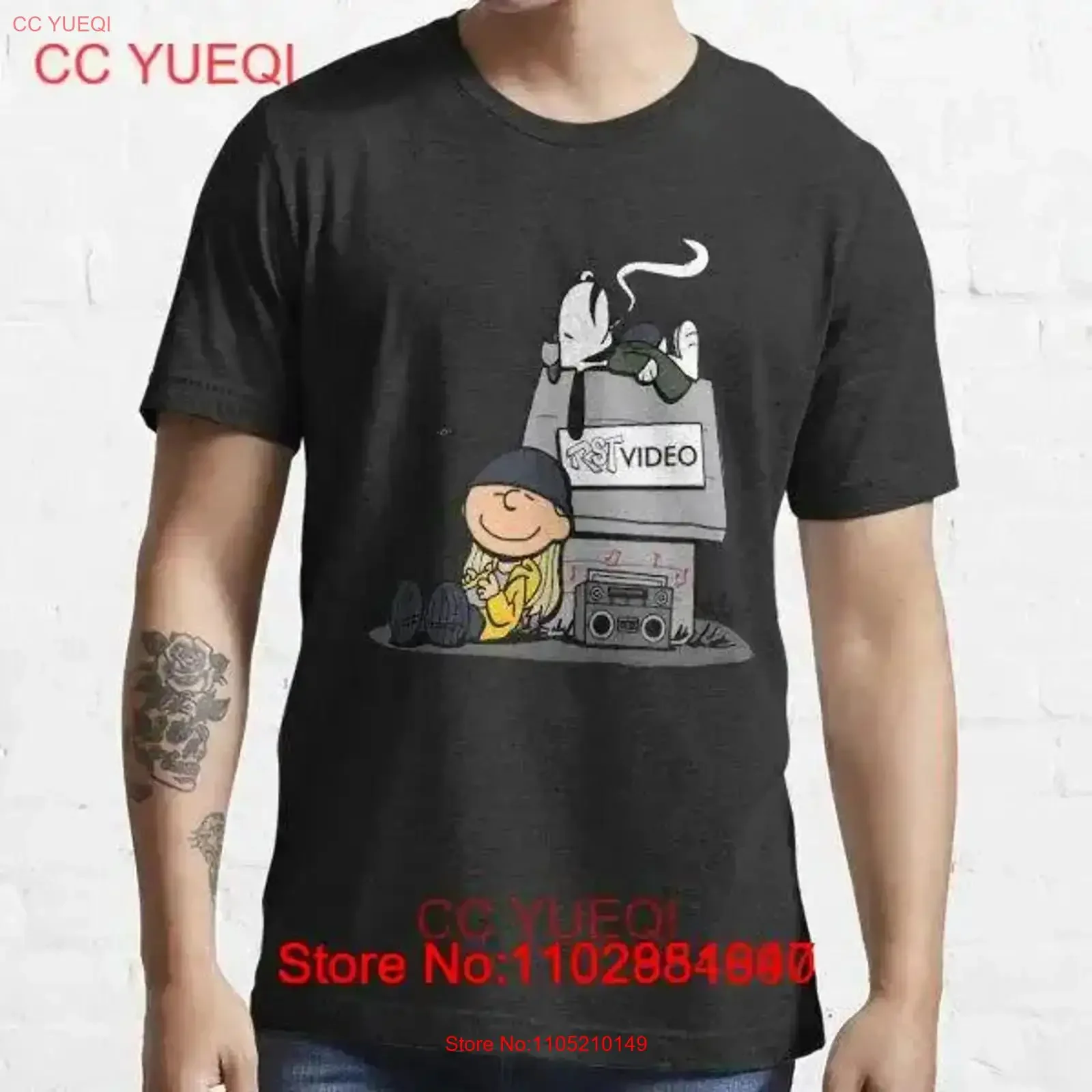 Video Store Nuts Jay y Silent Bob Parodia de los 80 Camiseta esencial vintage lavada Unisex Ropa de diseñador transpirable Ligera