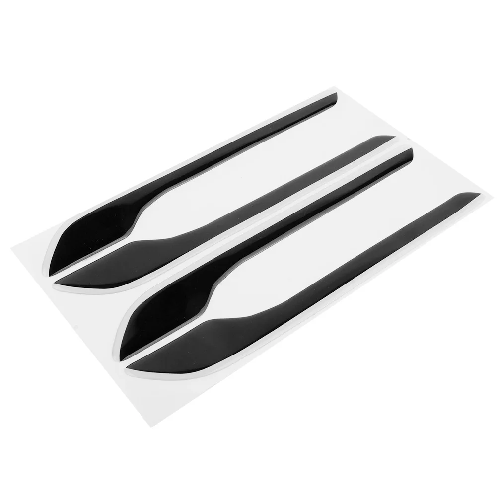 Decal Decor Door Handle Sticker 4pcs/set Accessories Anti-Scratch Luminous Replacement For Tesla Model 3/Y 19-22 New
