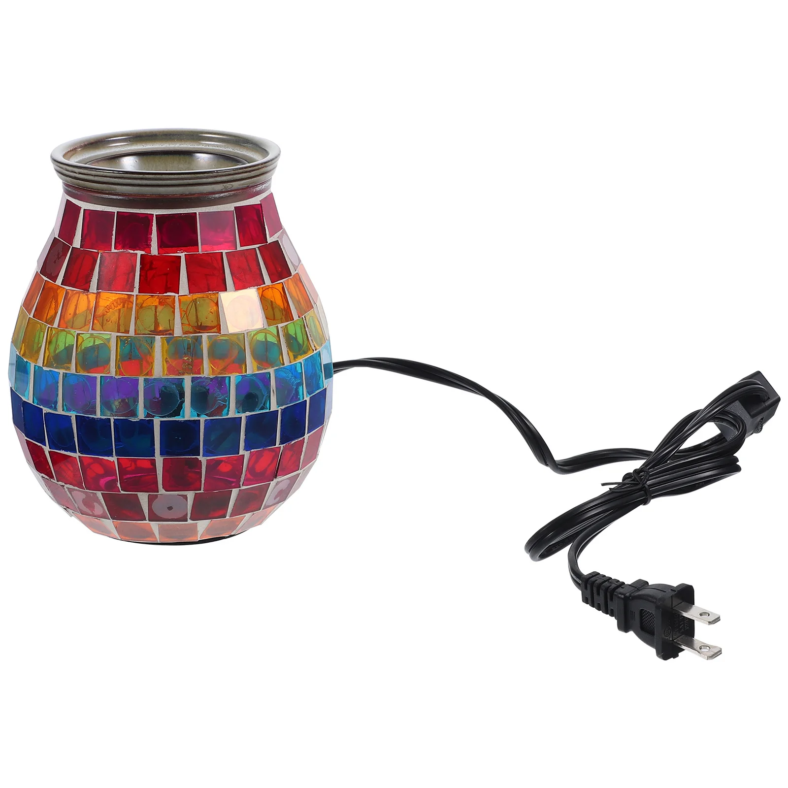 

1Pcs Electric Wax Melt Heater Mosaic Design Us Plug Aromatherapy Wax Melting Warmer Lamp Portable Home Use Melting Warmer