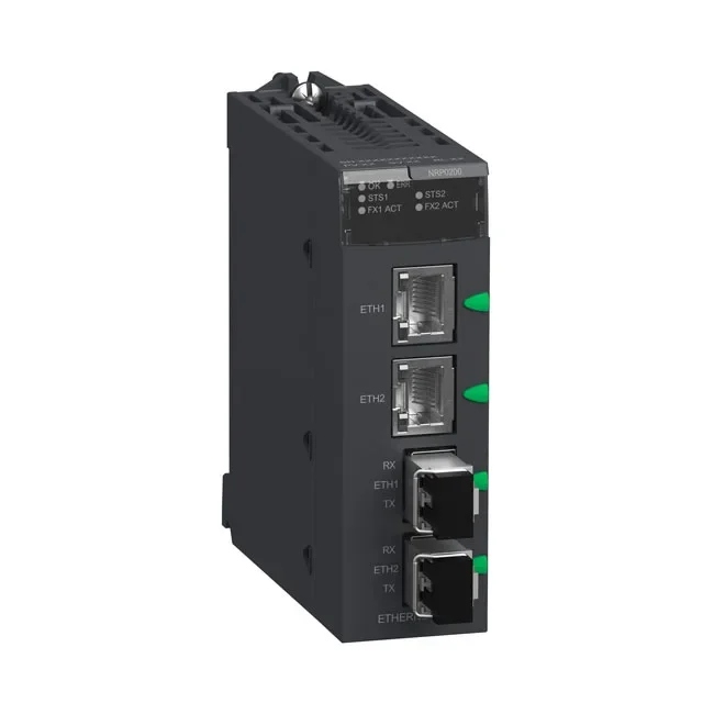 New NewIn Stock Support Multimode and Hot Swap Function BMXNRP0200 Fibre Optic Repeater