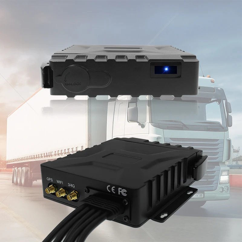 H.265/H.264 4CH Waterproof And Dustproof 1080P MDVR Support WiFi GPS 4G Car DVR Mobile Video Recorder Car Security Camera System