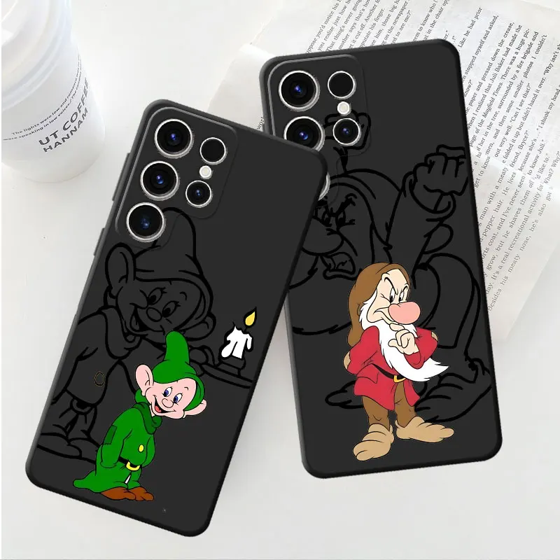 Snow White And The Seven Dwarfs Case for Samsung Galaxy S20 S21 FE S23 Ultra S21 5G S22 Plus S24 Ultra Cover TPU Soft Cases