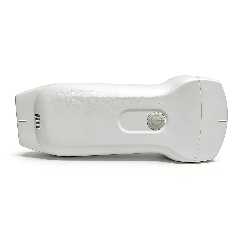 Dual Frequency Design Handheld Ultrasound Transducer, Wireless Convex Linear Probe with Puncture Assist & Adjustable Depth