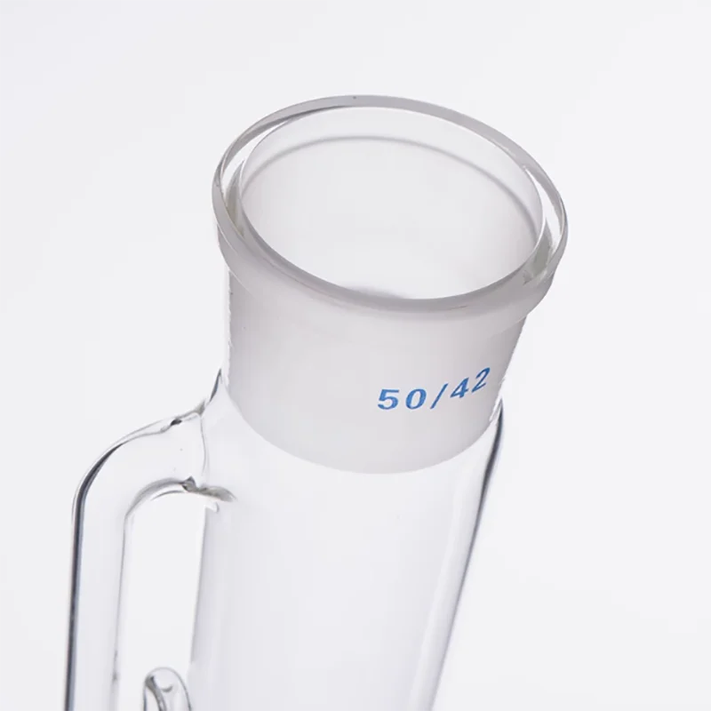 เครื่องสกัดไขมันรูปงู Soxhlet extractor ท่อคอนเดนเซอร์รูปงูทรงกระบอกสกัด 500ML ครบชุด