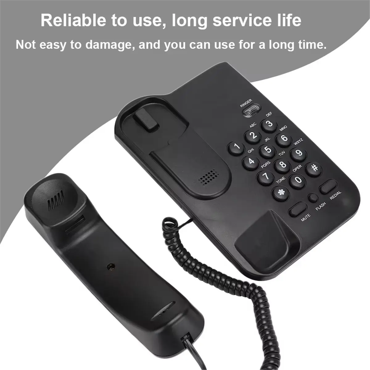 REST KX T3026CID Mode English Telephone Landline Phone Home Hotel /Home Telephone,Push-Button Fixed Telephone