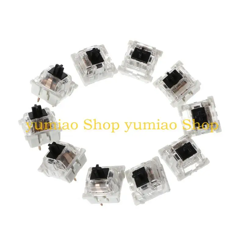 587B 10 Pieces Red Switches for Cherry MX Clone  MX Switches Tester Mechanical