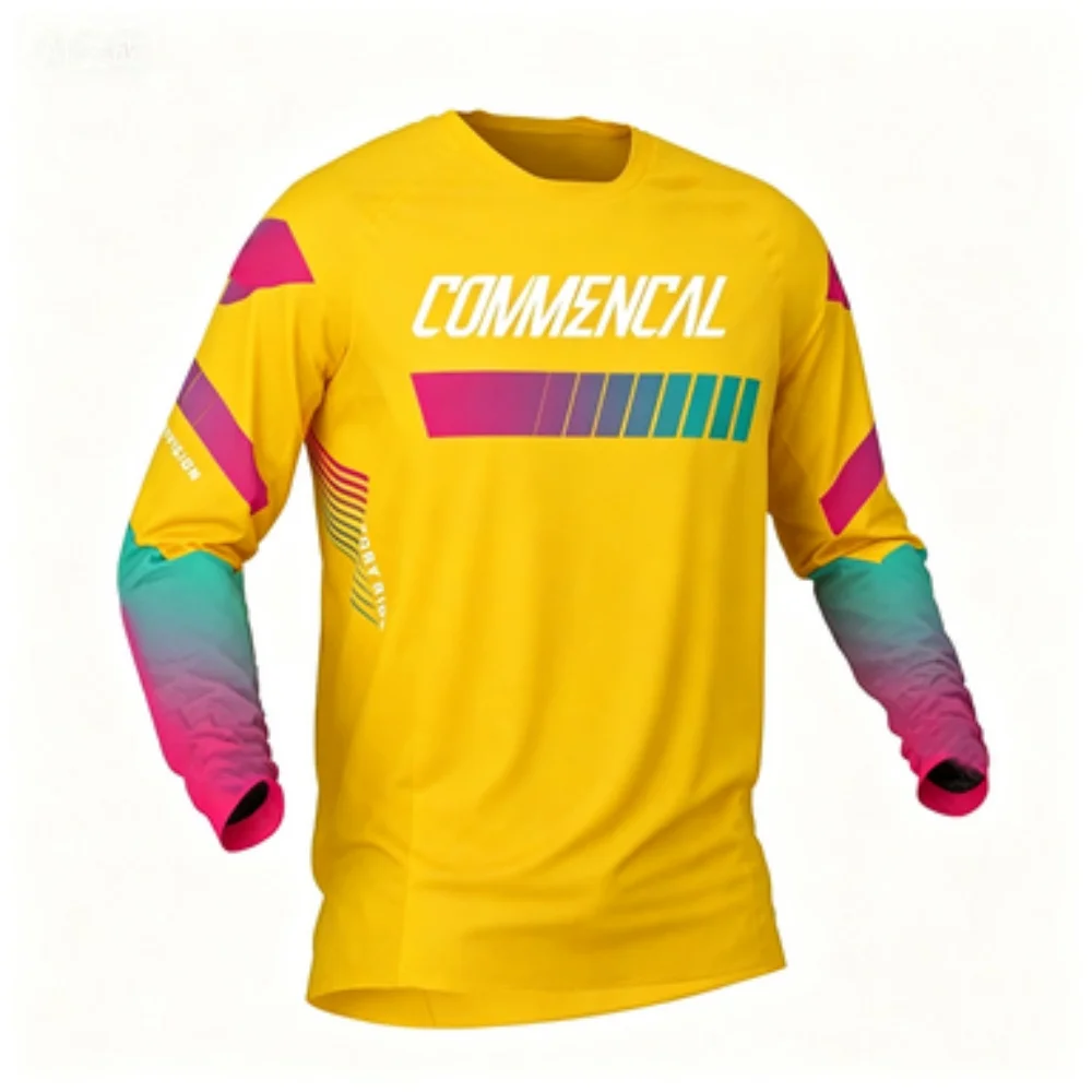 Sporty Long-Sleeve T-Shirt with Trendy Print Comfortable Breathable for Daily Casual & Light Sports Wear view 4