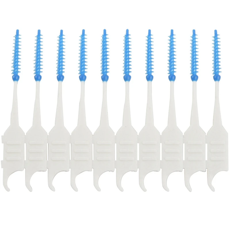 Palillos de dientes de piezas, cepillo Interdental, 240