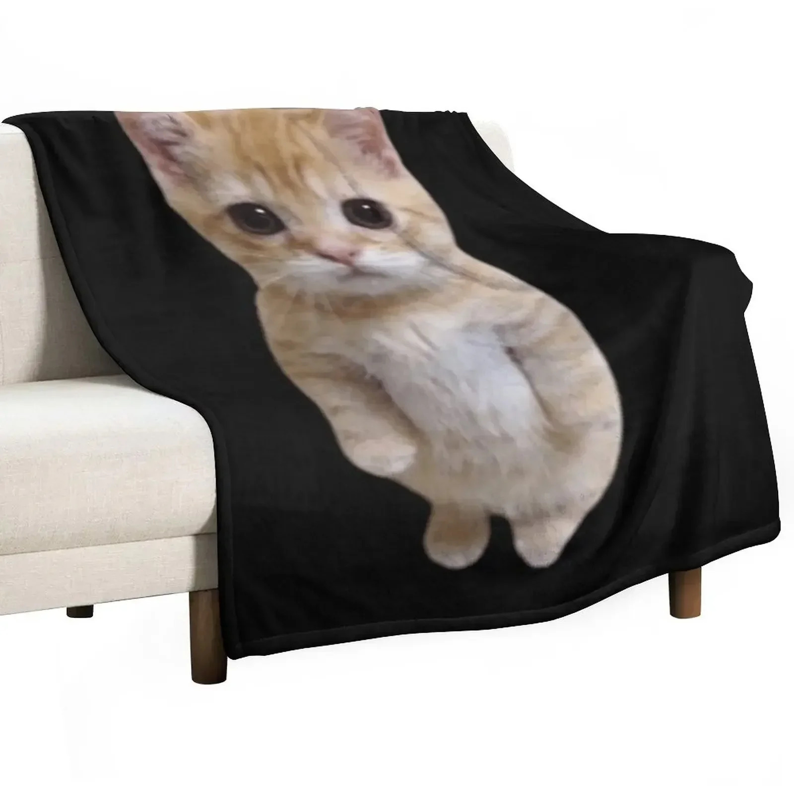 El gato Throw Blanket Large Cute Plaid Moving Fashion Sofas Blankets