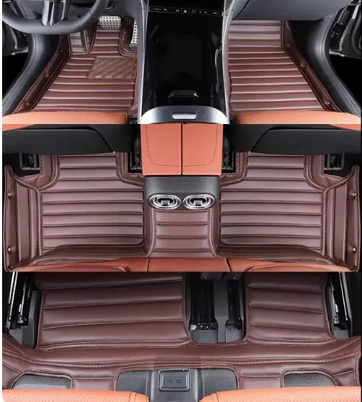 

Custom special carl floor mats for Skoda Kodiaq 7 seats 2023-2016 High quality rugs durable waterproof carpets for KODIAQ 2020