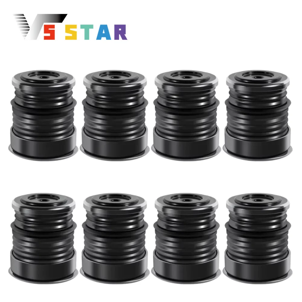 

8pcs Silicone Body Mount Kit For 2008-2016 Ford F-250 F-350 Crew Cab 2WD 4WD Super Duty XL XLT FX4 Crew Cab Bushings DH-1083