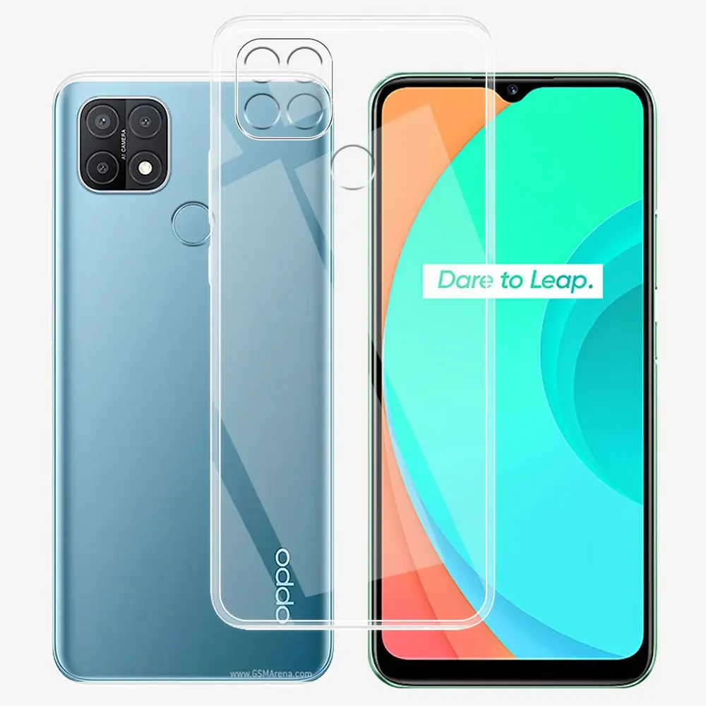 For Oppo A15 Case Ultra Thin Silicone Soft TPU Clear Back Case Cover For OPPO A15S Coque For Oppo A15 A15s Transparent Fundas