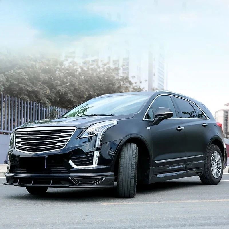 for XT5 2020-2021 New Design Carbon Fiber Pattern Car Body Kits Front Lip Rear Lip Side Skirts Suitable