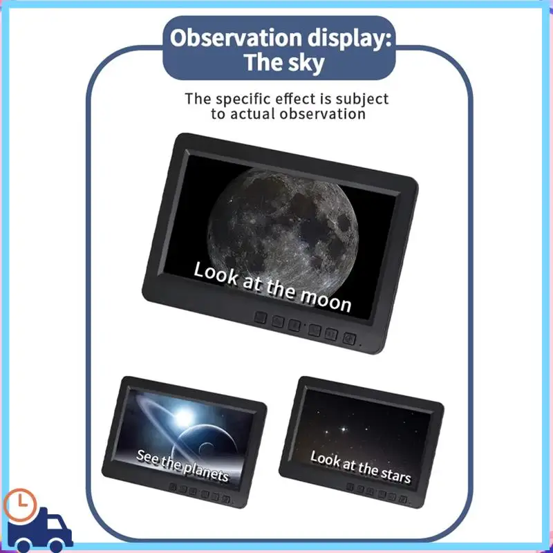 

Latest 7 Inch Astronomical Telescope Electronic Eyepiece 16MP 1080P Recorder Microscope IPS Display Astronomy Camera Eyepiece