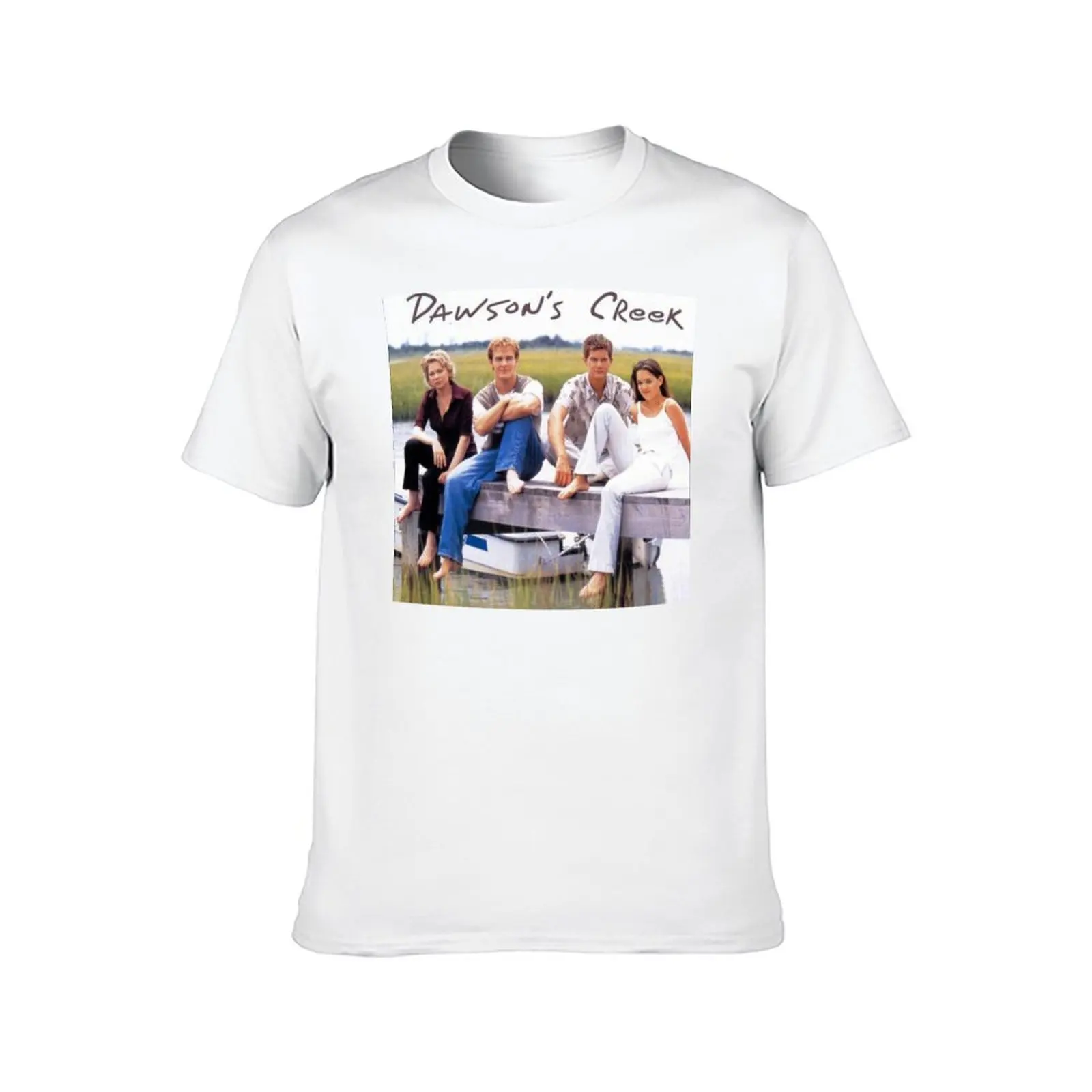 Dawsons Creek T-Shirt cotton tshirt 100% anime tshirt T-Shirt