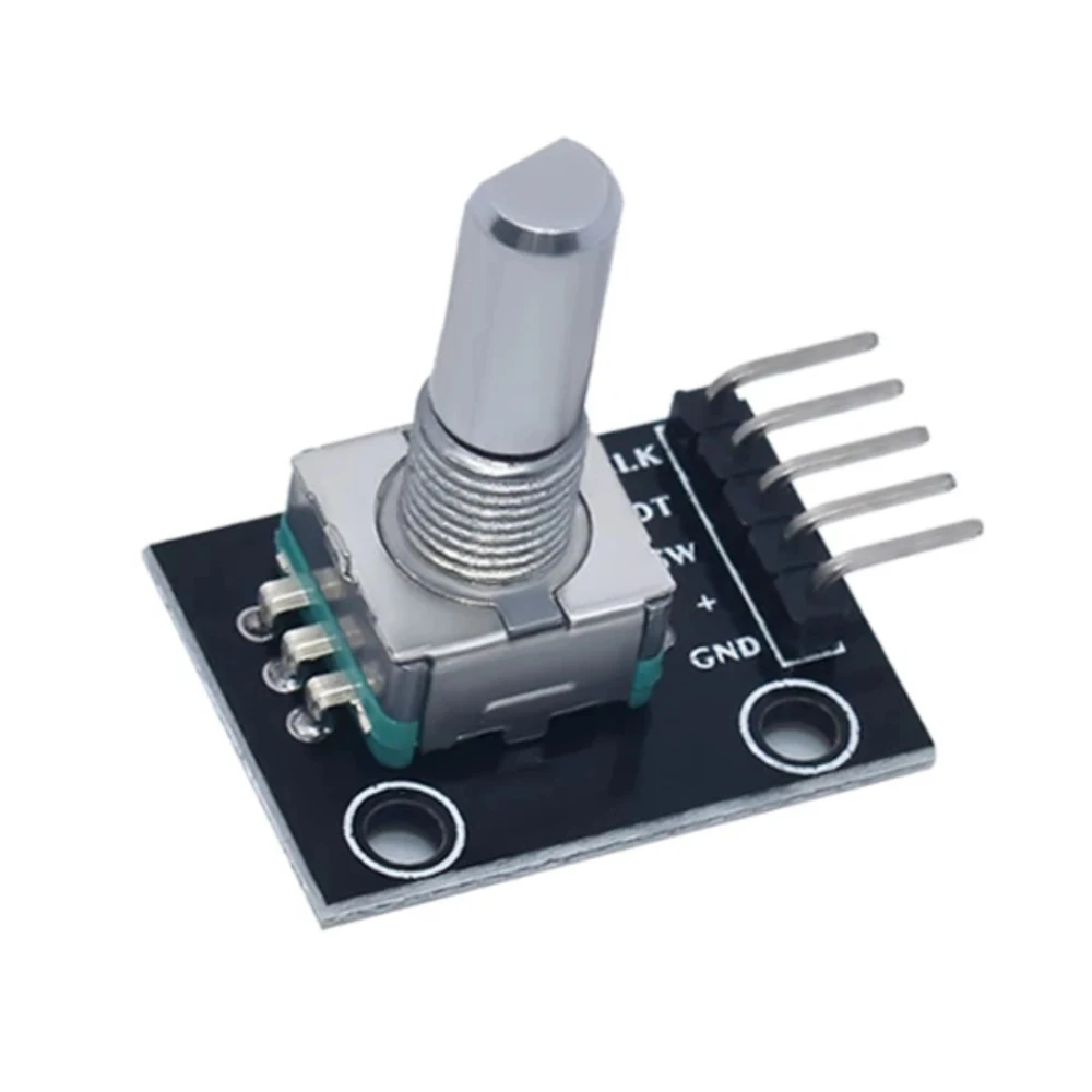 Rotary Encoder Module for Arduino Brick Sensor Development Round Audio Rotating Potentiometer Knob Cap EC11