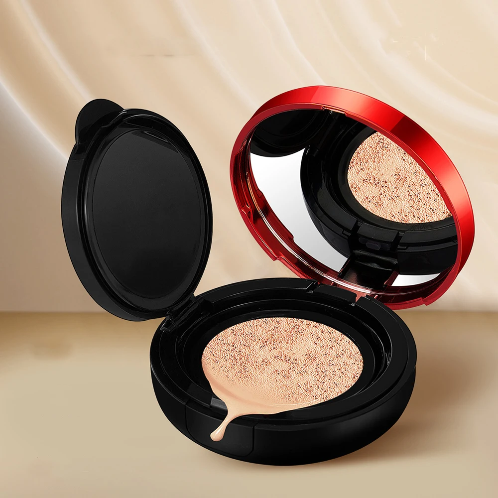 동충하초 버드네스트 실크 미스트 소프트 포커스 메이크업 에어 쿠션 크림 페이셜 컨실러 비비 크림 메이크업 화장품 파운데이션 리퀴드