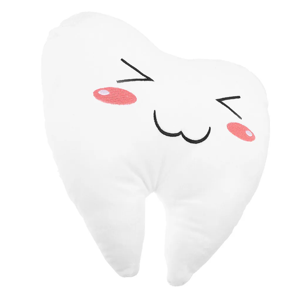 

Мягкая подушка в форме зуба, удобная декоративная подушка для дома и офиса, подарок для детей (девочек и мальчиков), напоминание о гигиене полости рта