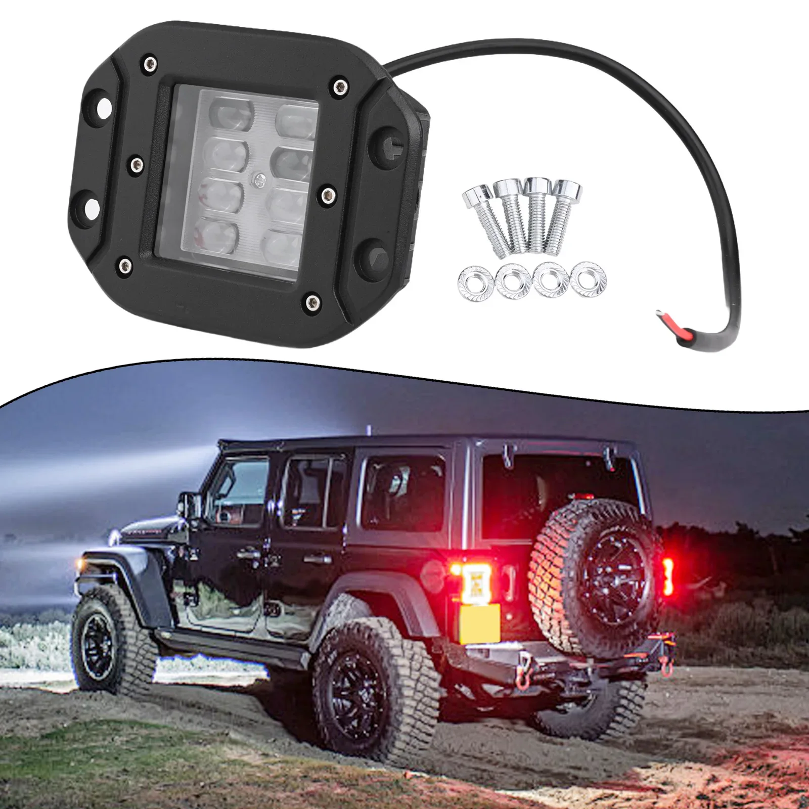 

Buses V LED Work Light ATVs Non Deformation Aluminum Die Casting LED OEM Number Construction Vehicles Aluminum Die Casting