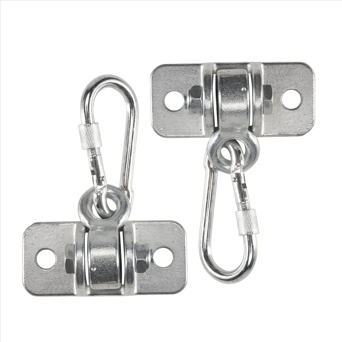 【STOCK】Locking Snap Hooks | Heavy Duty Swing Hook Hangers Seat Trapeze Sets | Static Tension 5000 Lb Capacity
