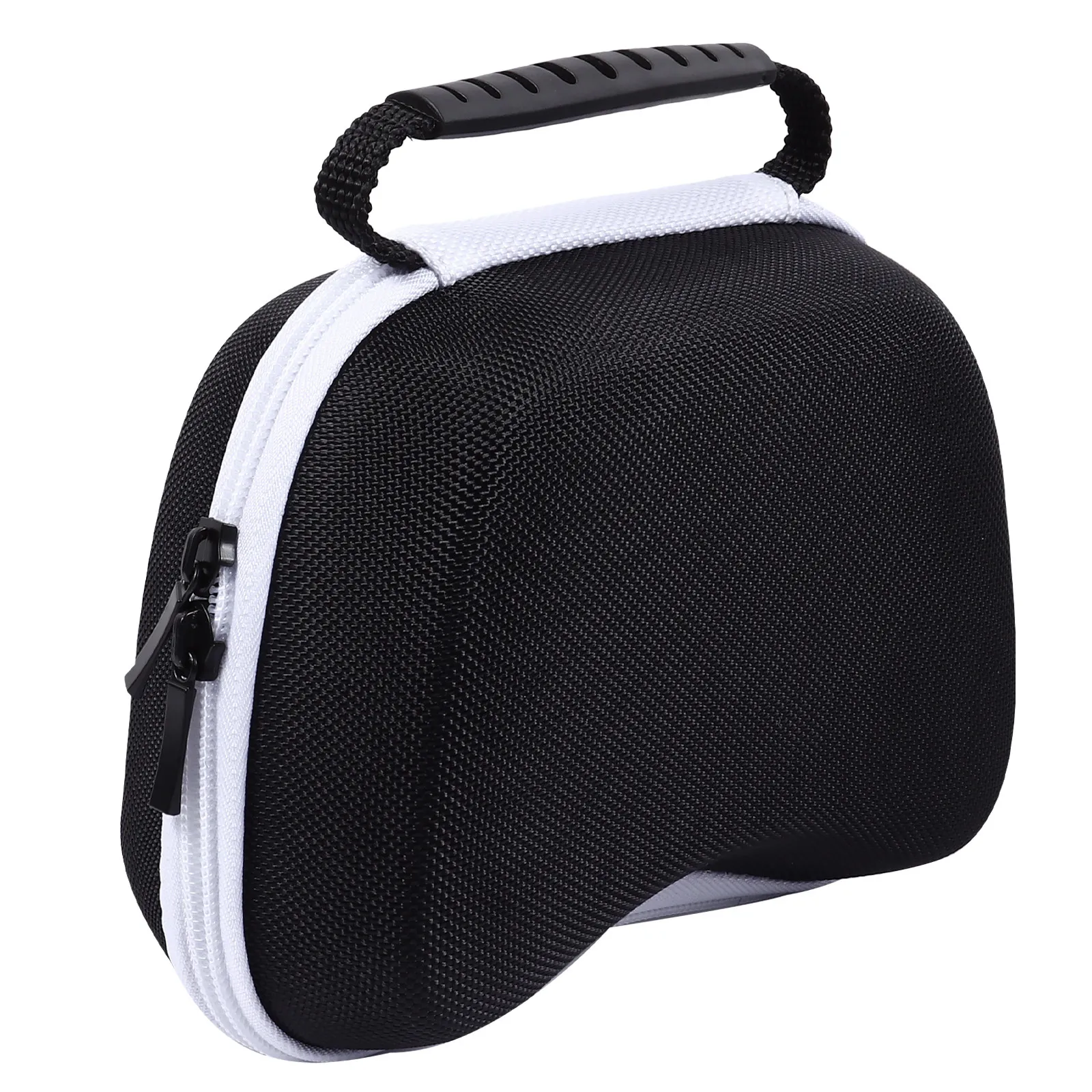 

Сумка для хранения игровых контроллеров из высокоплотного пластика и ткани дакрон с мягкой губчатой подкладкой, компактный чехол для хранения, удобный для переноски, подходит для всех основных моделей.