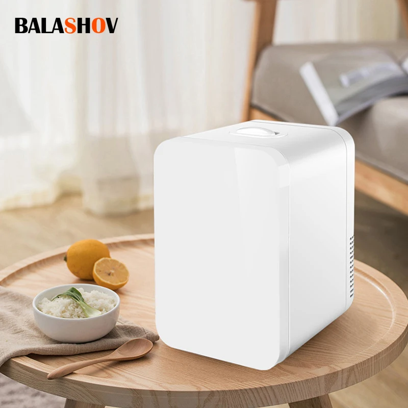 

Mini Portable Refrigerator Dormitory Single Door Refrigeration Skin Care Cosmetic Compressor Car Home Dual-use Fridge Freezer