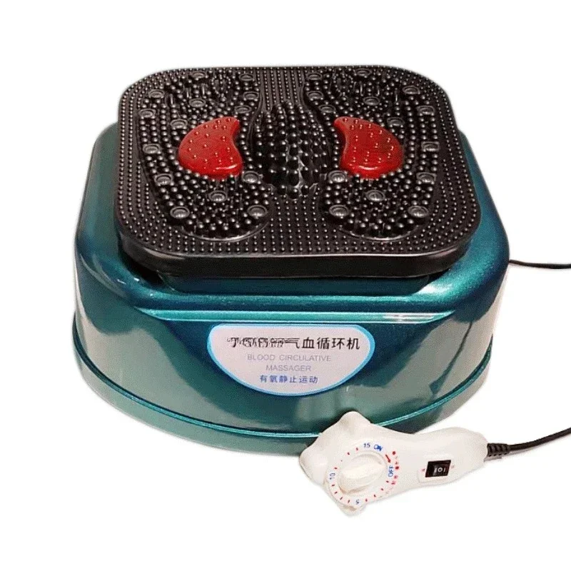 New 28 Magnets Qi and    Circulation Machine High Frequency Double Helix Vibration Foot Health Massager