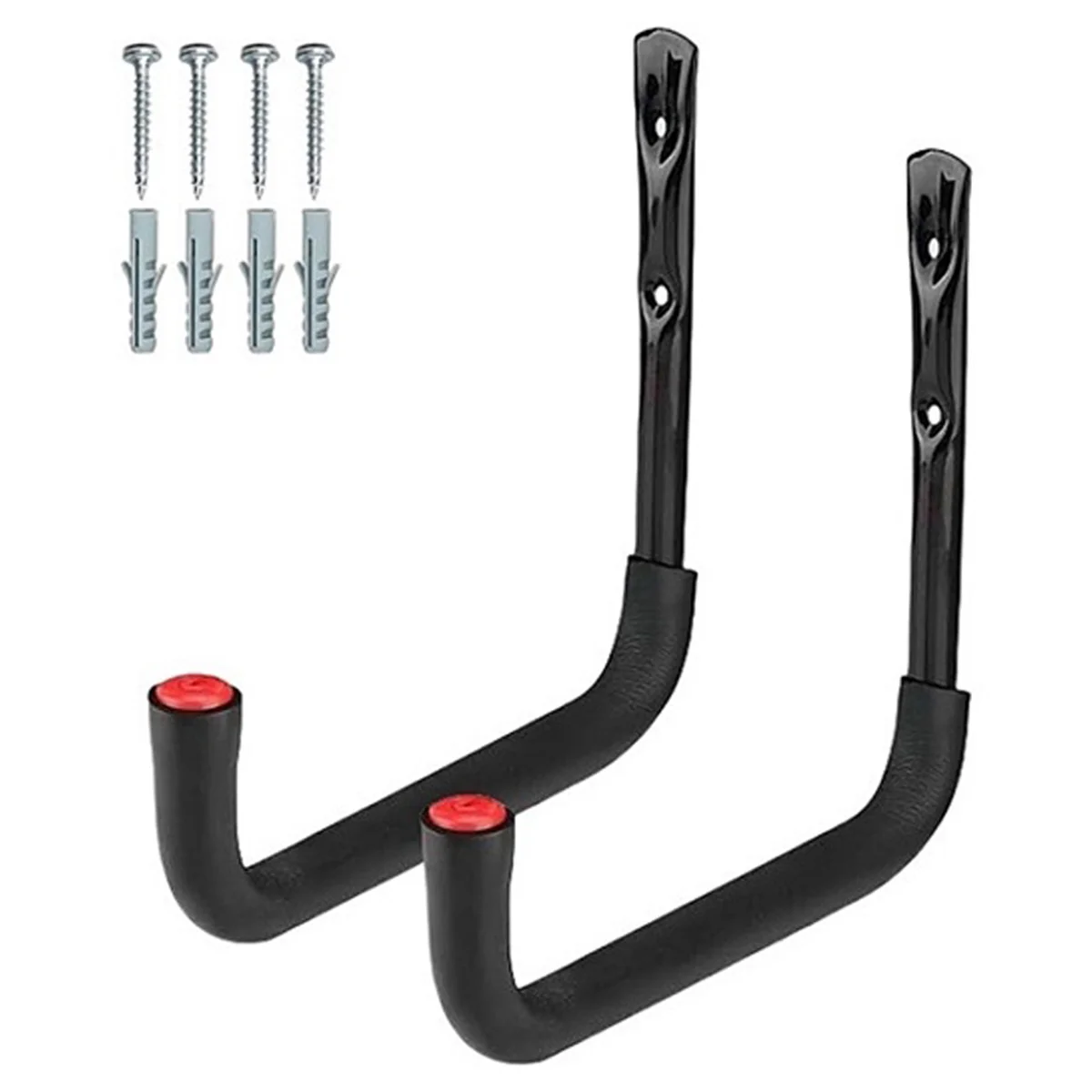 A24I 2x Kayak Racks Heavy Duty Wall Mounted Kayak Storage Hooks Kayak Storage Hangers for Canoe Kayak Garage Paddle Board