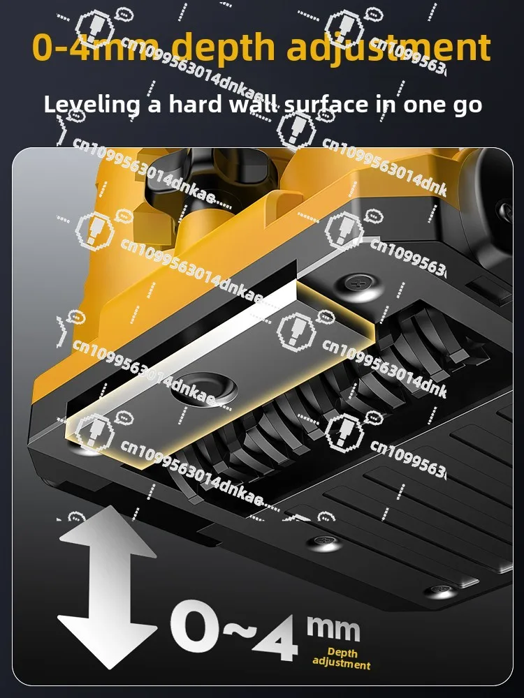 Wall Planer Wall Shovel Machine No Dead Ends No Dust Grinding Wall Shovel Artifact Coarse Planer Concrete Renovation Putty