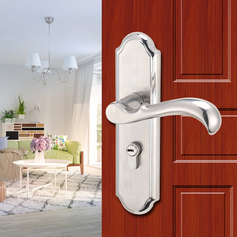 

Stainless Steel Full Set Privacy Door Security Entry Handle Locks