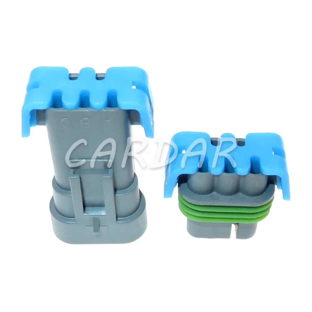 1 Set 5 Pin 1.65 Series Automotive Waterproof Wire Connector AC Assembly Male Female Docking Socket 12092840 12146046