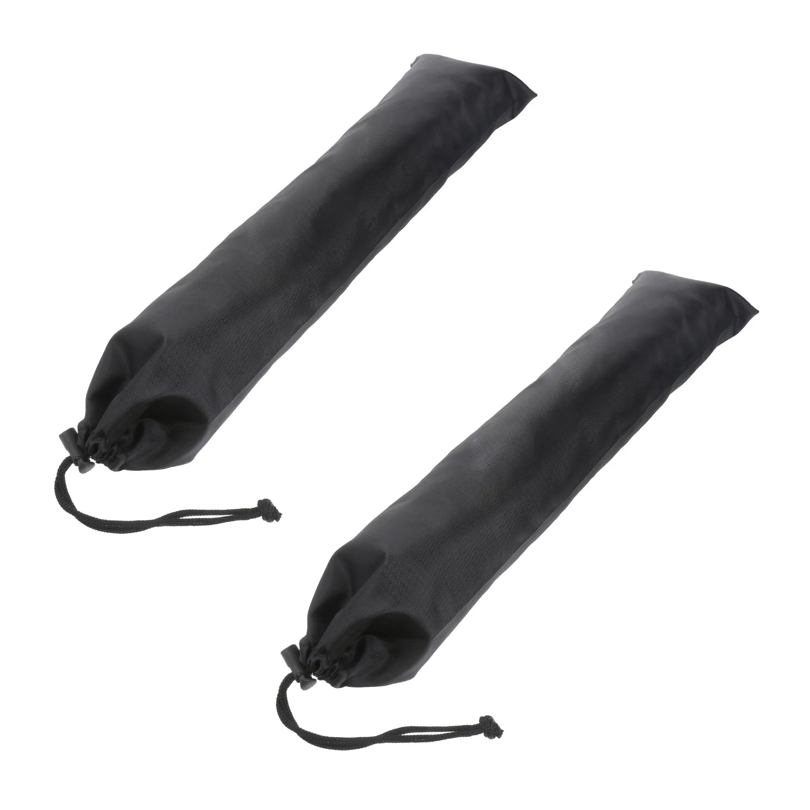 

2Pcs Outdoor Tent Pole Storage Bag Heavy Duty Organizing Pouch for Camping Hiking Travel 45Cm Portable Carry Strap Included