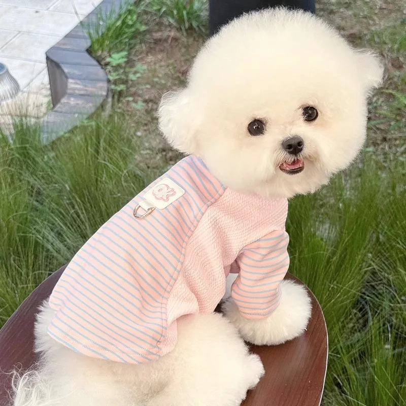 Camiseta suave fina de verano para perros pequeños y gatos - imagen 4
