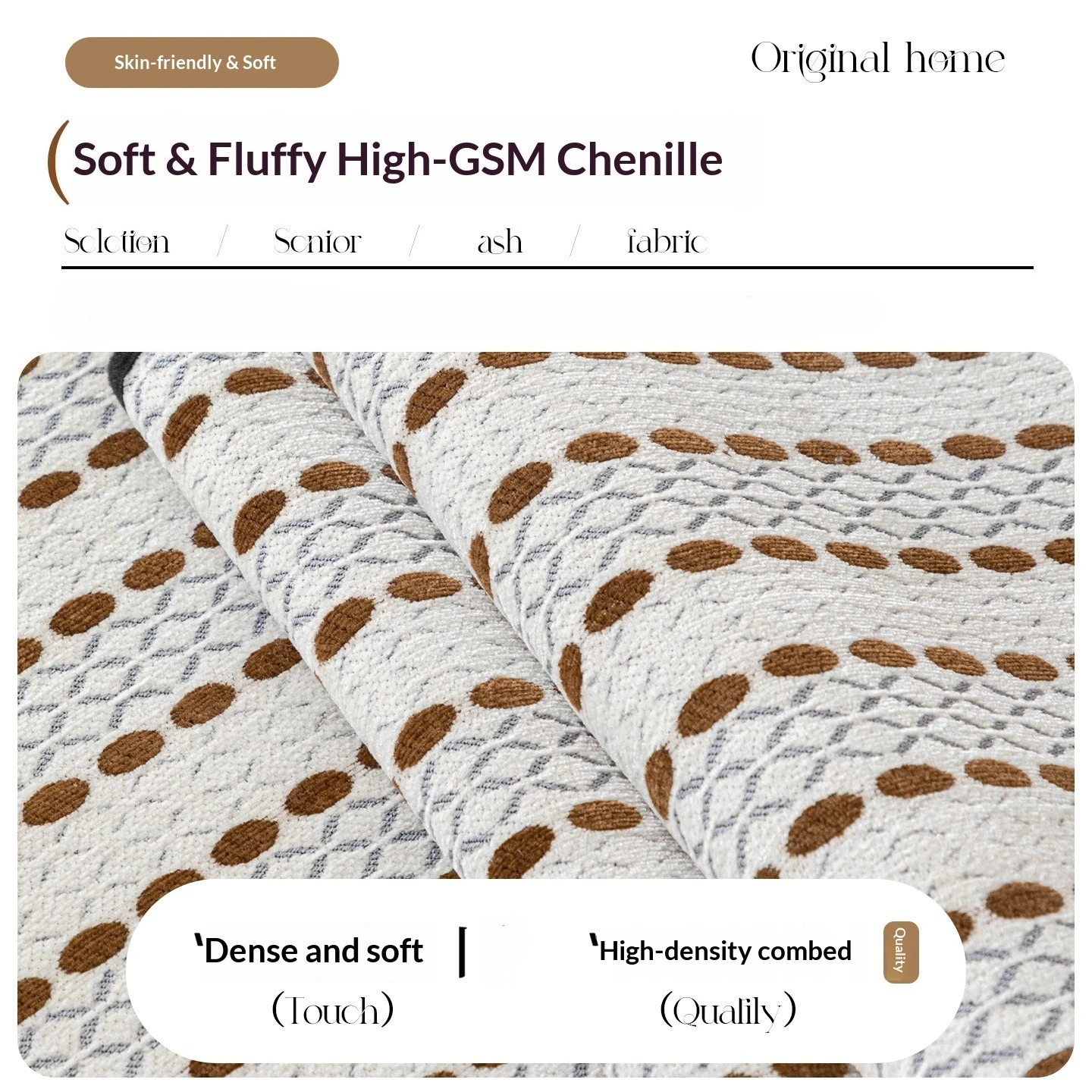 Bohemian Chenille Sofa Cover Universal Living Room Sofa Cushion Non-slip Dustproof Home Decoration Cover Cloth