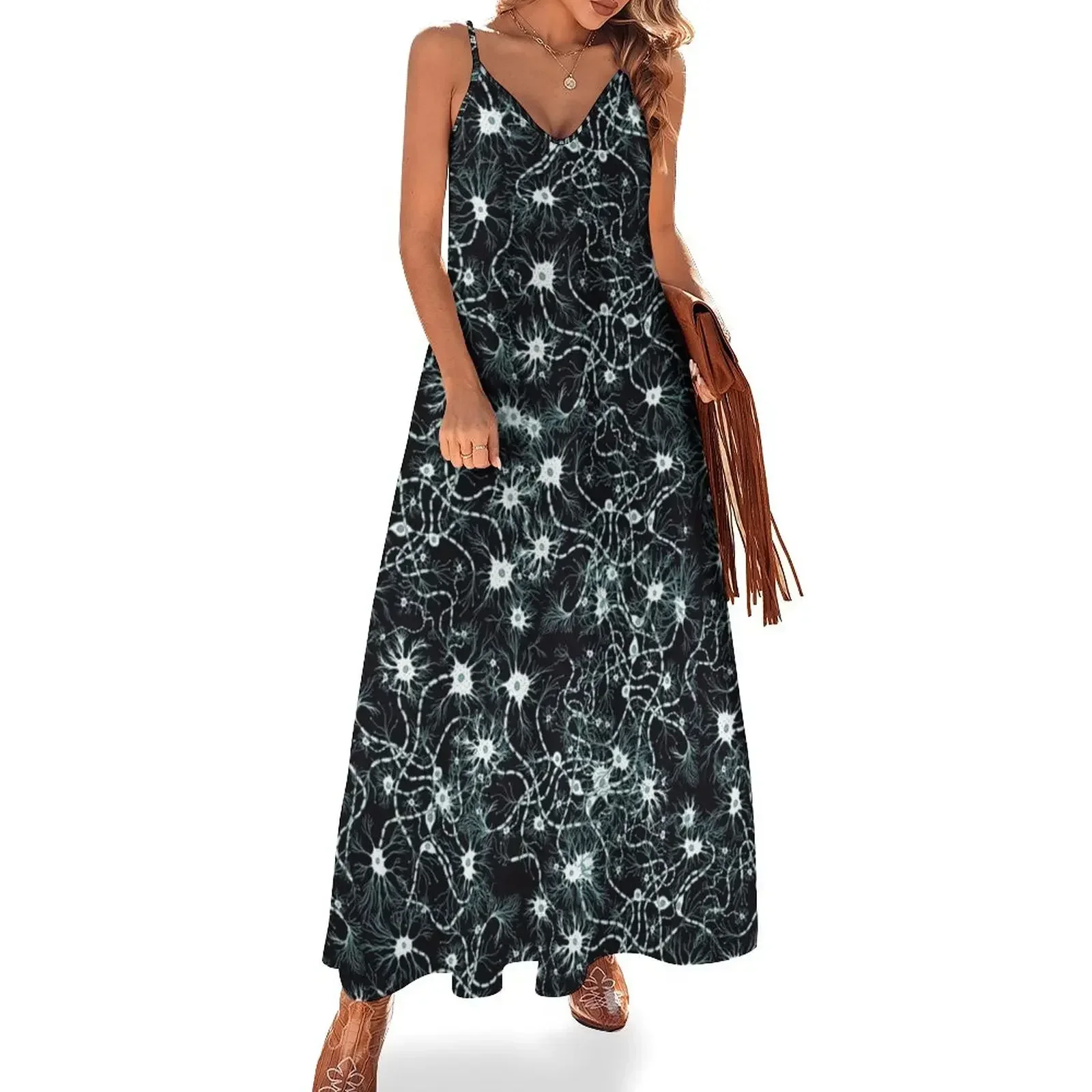 

Neurons (black) Sleeveless Dress Dresses gala summer clothes dress for women summer Dress