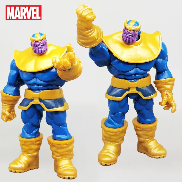 3.75-Inch Marvel Hulk Thunderbolt Ross Thanos Ben Grimm Thing Death'S Head Doll Toy Cartoon Decoration Children Birthday Gift