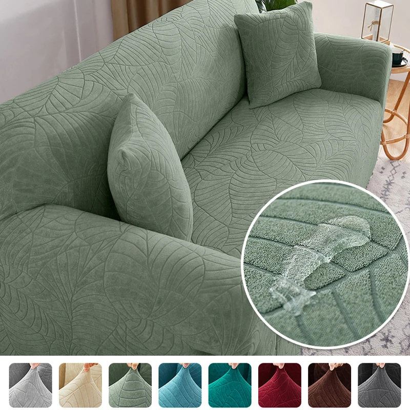 Thick Jacquard Sofa Cover for Living Room Sofa Cover 1/2/3/4 Seater L-shaped Corner Sofa Cover