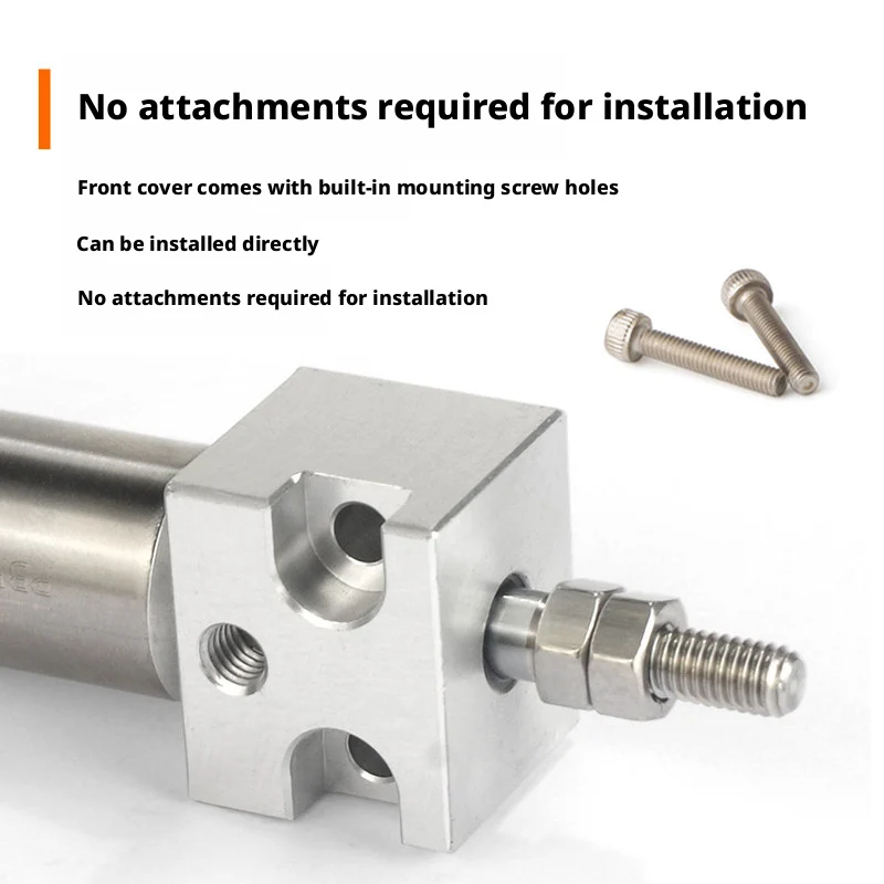 AIRTAC PBR-Serie Kleiner Pneumatischer Aktuator, Korrosionsbeständiger Zylinderersatz für die CJ2-Serie, Geeignet für Enge Räume – Detail 2
