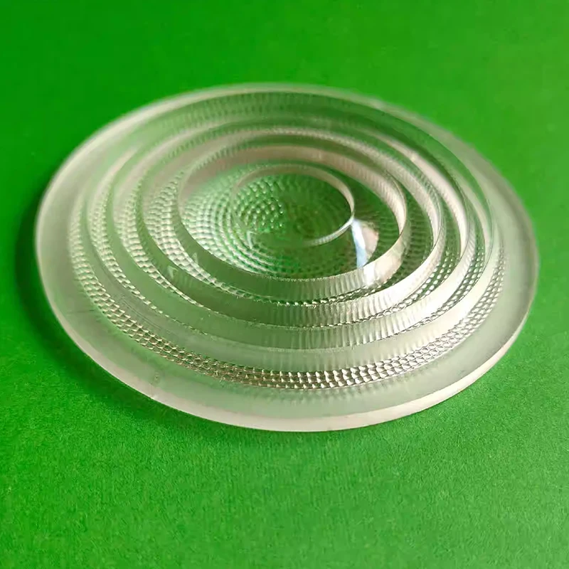 Imagem -03 - Peça de Diâmetro 43 mm 50 mm 55 mm 60 mm 69 mm Pmma Foco Ultrafino Anti-reflexo Fonte de Luz Led Lente de Contas Holofote 1