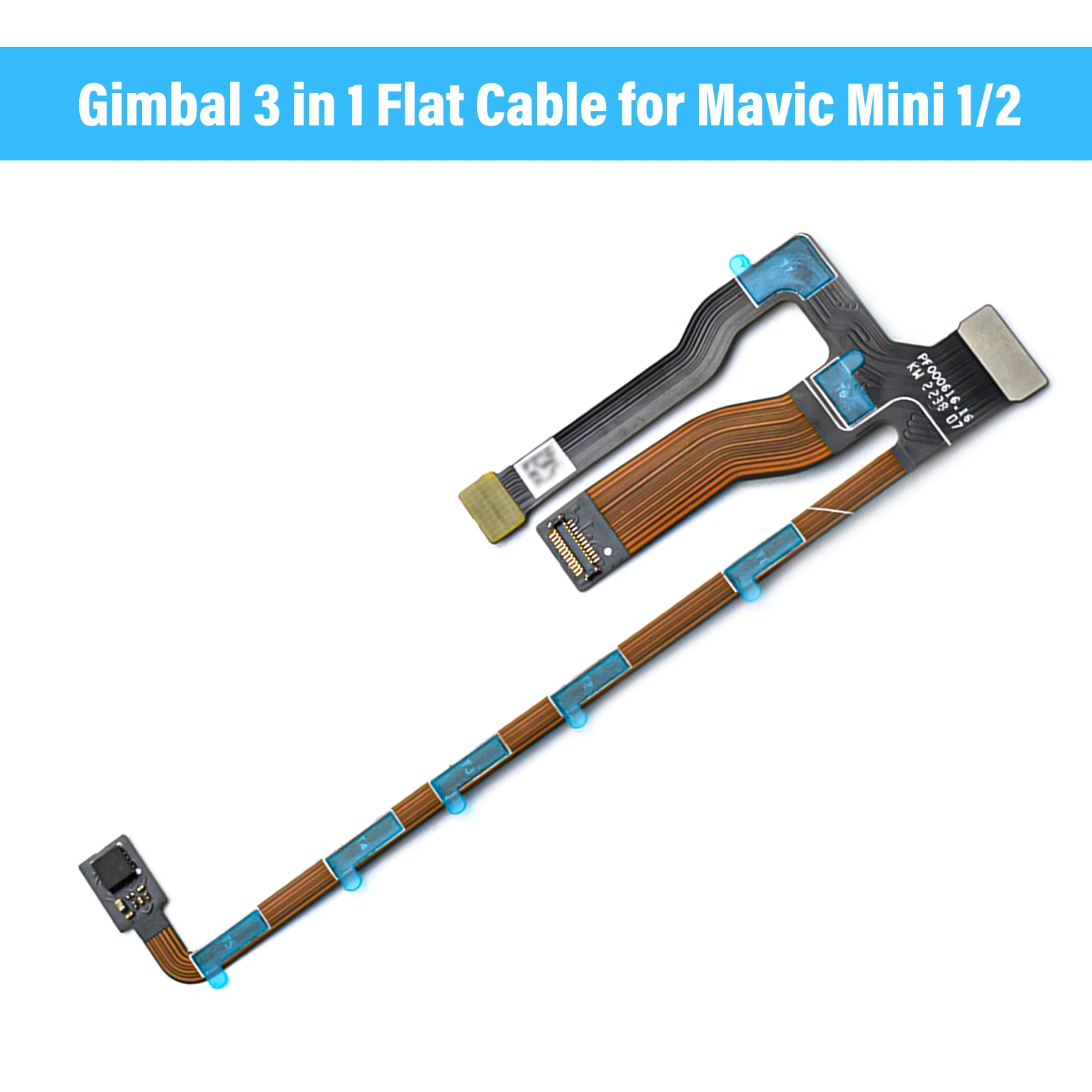 Cable de conexión 3 en 1 Original para DJI Mavic MINI/MINI 2/MINI SE/Mini 4K, nuevo, suave y adecuado para piezas de mantenimiento de aeronaves