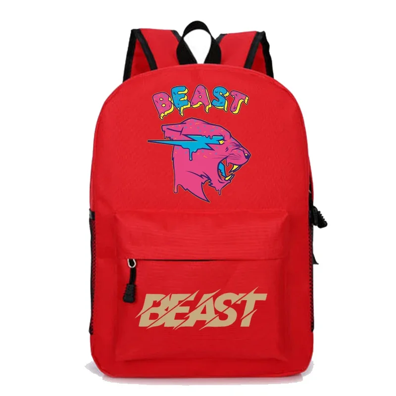 Zaino da uomo ultraleggero e super-fire Mr Beast Harajuku high school student student schoolbag