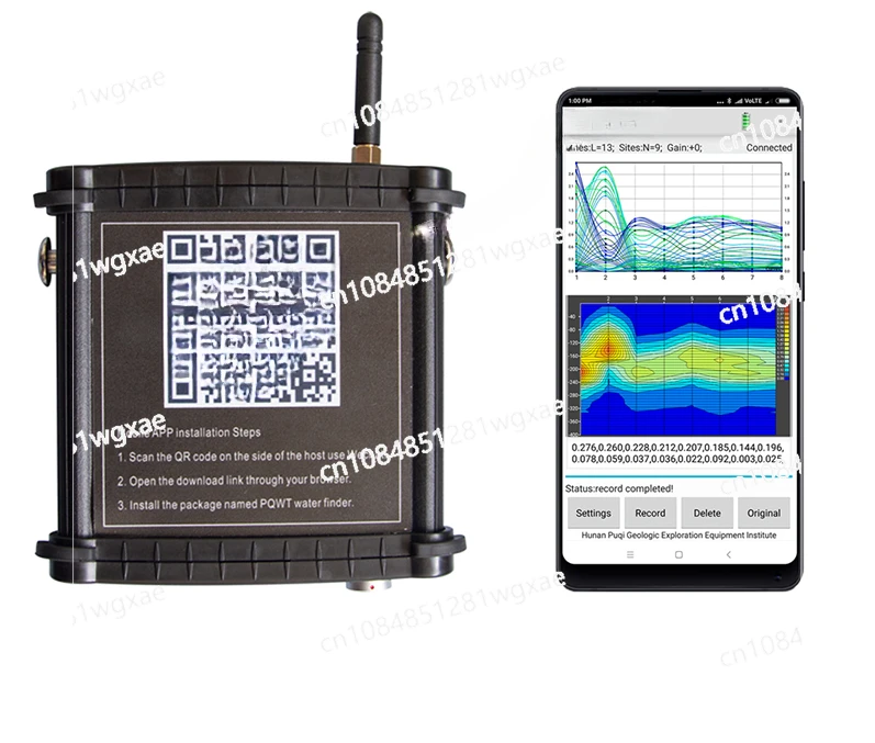 Underground Water Detector, Geophysical Water Measuring Equipment, Mobile Type